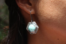 Cargar imagen en el visor de la galería, Aretes Plata .925 con Amazonitas
