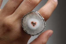 Cargar imagen en el visor de la galería, Anillo plata .925 con Cuarzo Solar
